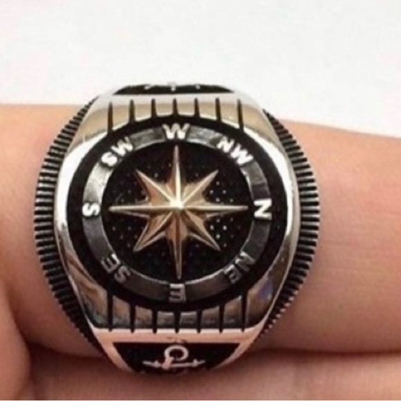 BLACK LABEL HERITAGE UNISEX STERLING SILVER RING - Picture 5 of 15